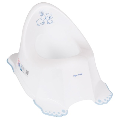Детский антискользящий горшок Кролики Tega Baby KR-001-103